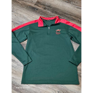Men's Unbranded Green Red Minnesota Wild Jersey M